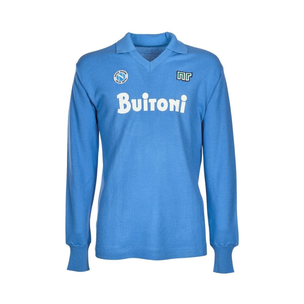 Napoli Home 86/87 - Long Sleeve