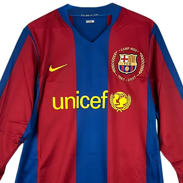 Barcelona Home 07/08 - Long Sleeve