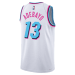NBA Miami Heat Bam Adebayo Nike Edition - White
