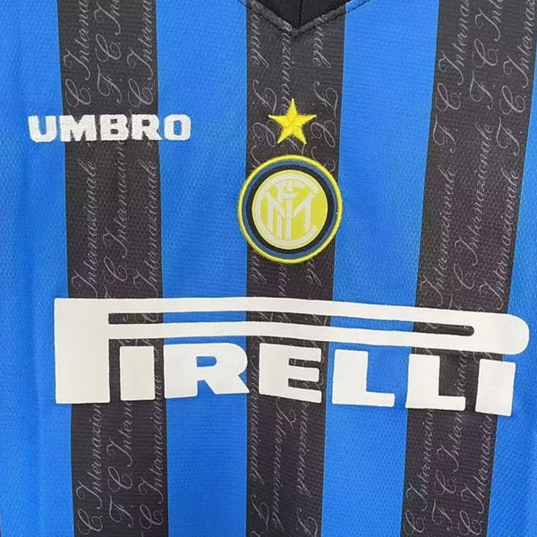 Inter Milão Principal 97/98 - Manga Comprida