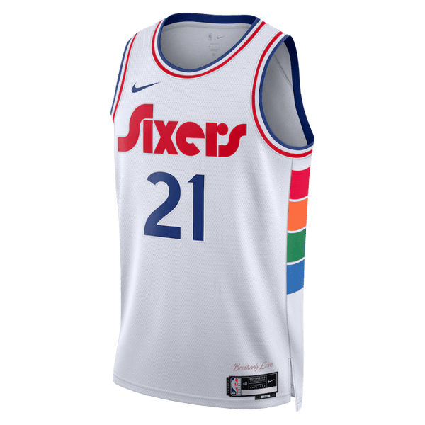NBA Nike City Edition Swingman Philadelphia 76ers 2024 - Branco