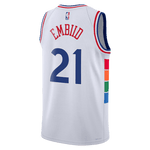 NBA Nike City Edition Swingman Philadelphia 76ers 2024 - Branco
