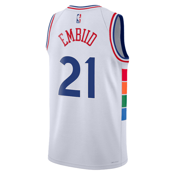 NBA Nike City Edition Swingman Philadelphia 76ers 2024 - Branco