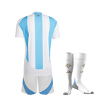 Kit de Criança - Argentina Principal 24/25 - Copa América 2024