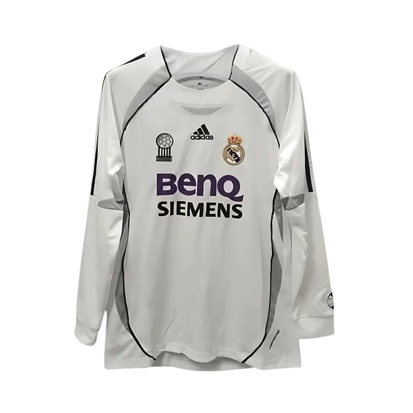 Real Madrid Home 06/07 - Long Sleeve
