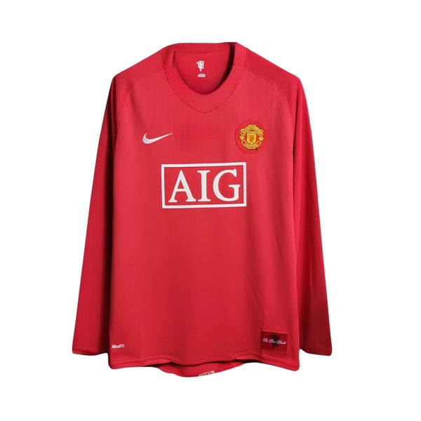 Manchester United Home 07/08 - Long Sleeve