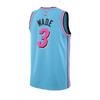 NBA Miami Heat Dwyane Wade Nike City Edition - Azul