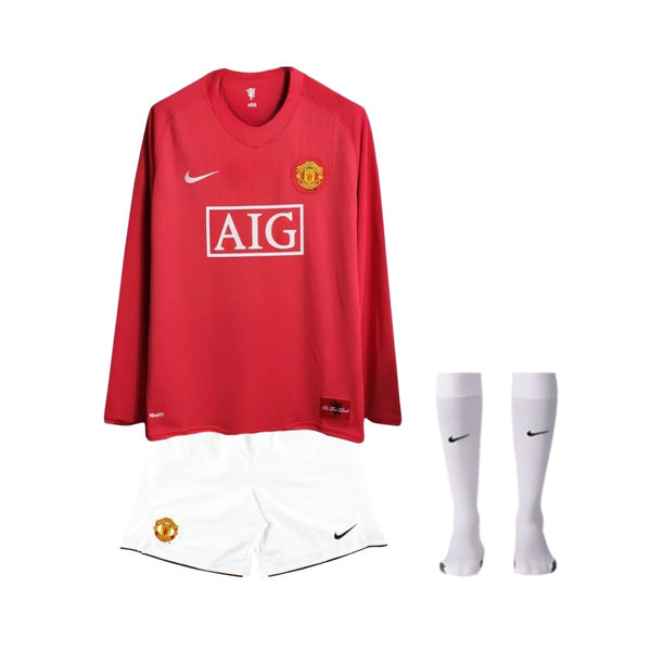 Children's Kit - Manchester United Home 07/08 - Long Sleeve